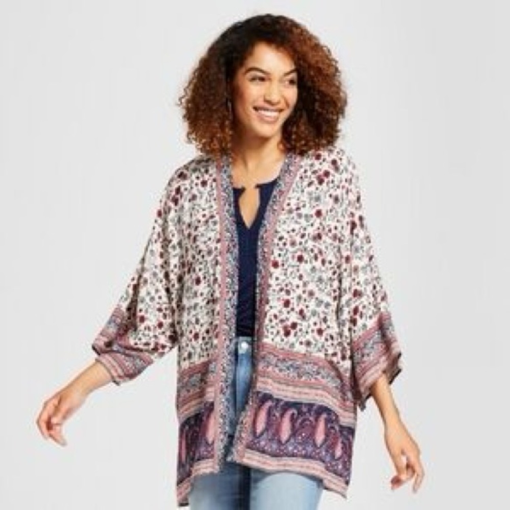 Floral Cardigan Kimono | Small